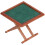 1:12 Tavolo e sedia da Mahjong per casa delle bambole, 8,58,56,5 cm 13