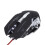 X7 3200 DPI grande nero mouse da gioco USB cablato 12