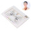 Adesivi di strass per il viso ABS occhi glitter 1
