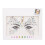 Adesivi di strass per il viso ABS occhi glitter 2