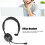 Auricolare USB monoaurale per telefono con microfono 6