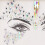Adesivi di strass per il viso ABS occhi glitter 12