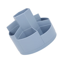 MPRINCE Portapenne di grande capacità 11,3  12,7  12,7 cm blu