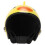 Casco per pollo 3,5x3,5x3,5 cm in plastica gialla 1
