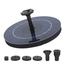 Bird Bath Fountain Floating Bird Fountain Pump Solar Powered Floating Birdbath Fountain Pump