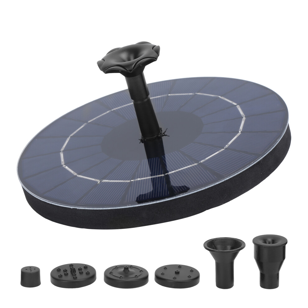 Bird Bath Fountain Floating Bird Fountain Pump Solar Powered Floating Birdbath Fountain Pump