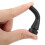 50 pezzi dita per spellare pollame 6x1,9 cm nero 13