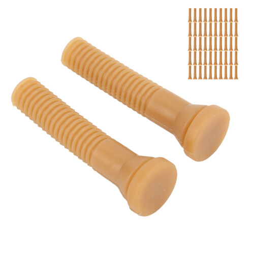 Pince-doigts 50 pièces, 8,3  2,4 cm Jaune