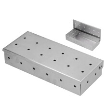 Boîte à fumée en acier inoxydable 22,34,69,7 cm, 380 g