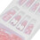 24 pièces, kit d’ongles amovible, 12 tailles, multicolore 8
