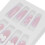 24 pièces, kit d’ongles amovible, 12 tailles, multicolore 7