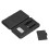 Mini bilancia per gioielli 0,01-200g 140x84x23mm Argento 9