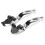 2 pièces leviers réglables 19,5 cm XJ6 Diversion argent 14