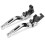 2 pièces leviers réglables 19,5 cm XJ6 Diversion argent 16