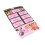 7 pezzi baffi finti in flanella rosa per cosplay barbe 11