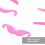 7 pezzi baffi finti in flanella rosa per cosplay barbe 10