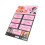 7 pezzi baffi finti in flanella rosa per cosplay barbe 5