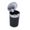 Cilindro ABS per auto 50 mAh 3 W LED blu nero argento 13