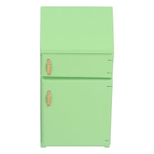 Réfrigérateur en bouleau pour maison de poupées à l’échelle 1:12, 13  6,5  5,5 cm