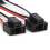 2 pezzi di cablaggio da H4 9003 a H11, 12V-24V, ABS 4