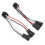 2 pezzi di cablaggio da H4 9003 a H11, 12V-24V, ABS 13