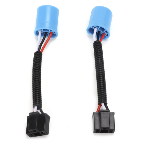 2 pièces d'adaptateur de faisceau 9007 vers H4 9003 12-24V 2