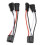 2 pezzi di cablaggio da H4 9003 a H11, 12V-24V, ABS 11