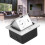 Prise relevable au sol 250 V 16 A argentée 120x120mm 15