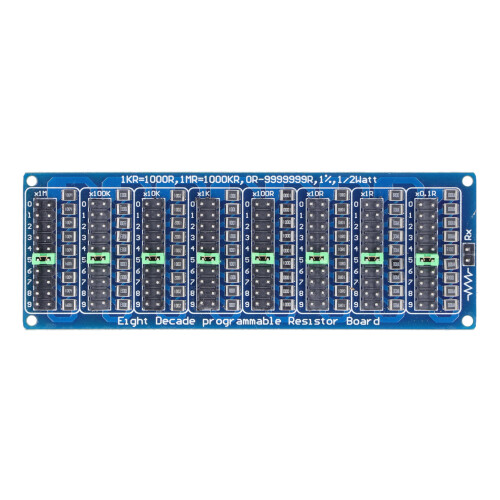 Resistore programmabile 0.1–9999999Ω 10033 verde 1