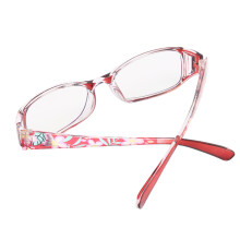 Lunettes de lecture pour personnes âgées +3.00 rouges pour femmes HD