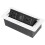 Prise de sol escamotable 266x118x3mm 13A 250V Argent 12