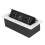 Prise de sol escamotable 266x118x3mm 13A 250V Argent 7