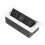 Prise de sol escamotable 266x118x3mm 13A 250V Argent 14