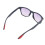 Lunettes de lecture +2,00, Taille unique, Bleu mat+Rouge 14