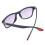 Lunettes de lecture +2,00, Taille unique, Bleu mat+Rouge 10