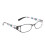Lunettes de lecture +100 Noires anti-lumière bleue PC 1