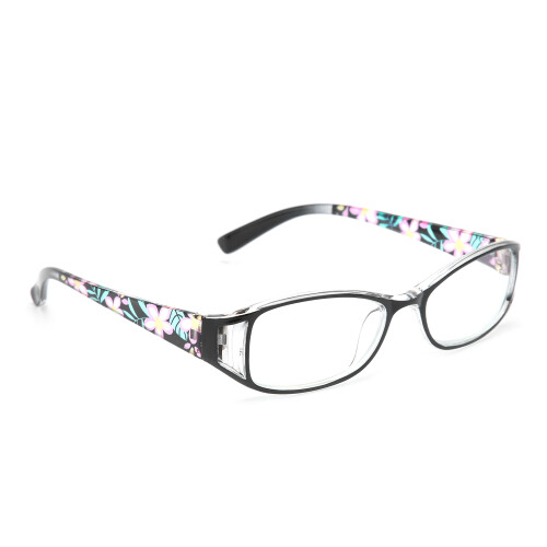 Lunettes de lecture +100 Noires anti-lumière bleue PC