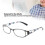 Lunettes de lecture +100 Noires anti-lumière bleue PC 9