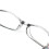Lunettes de lecture +100 Noires anti-lumière bleue PC 8
