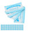 Lingettes dentaires jetables pour doigts - 50 pièces - Format voyage 16