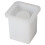 Bottiglia dosatrice quadrata 7,6-8,6 oz Silicone+ABS 9