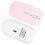 Mouse wireless ultrasottile rosa 800-1600 DPI BT5.2 7