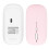 Mouse wireless ultrasottile rosa 800-1600 DPI BT5.2 10