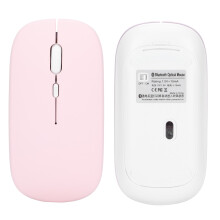 Mouse wireless ultrasottile rosa 800-1600 DPI BT5.2