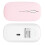 Mouse wireless ultrasottile rosa 800-1600 DPI BT5.2 6