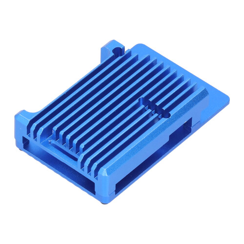Boîtier Raspberry Pi 4 B 3,42,21 po argent