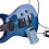 ZP-07 Pédale Chorus Analogique - Bleu, Bypass Véritable 9