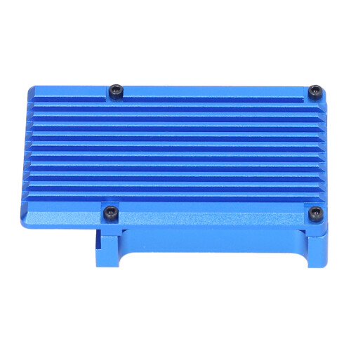 Boîtier Raspberry Pi 4 B 3,42,21 po argent 2