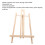 Chevalet de bureau en bois de pin, réglable, portable, 50 cm 11