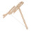 Chevalet de bureau en bois de pin, réglable, portable, 50 cm 4